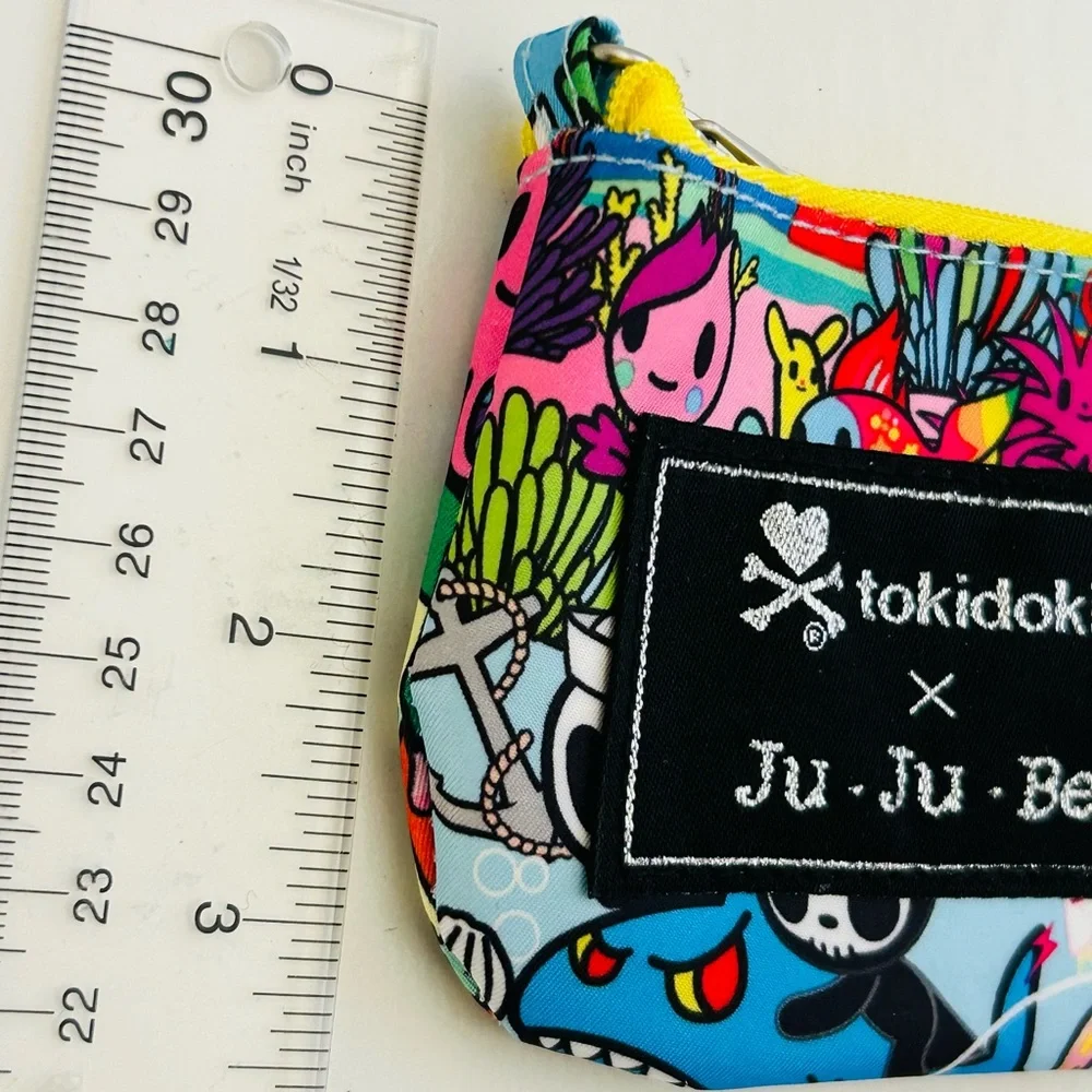 New Tokidoki Jujube Sea Amo Coin Purse Bag Rare Limited Edition Machine Wash